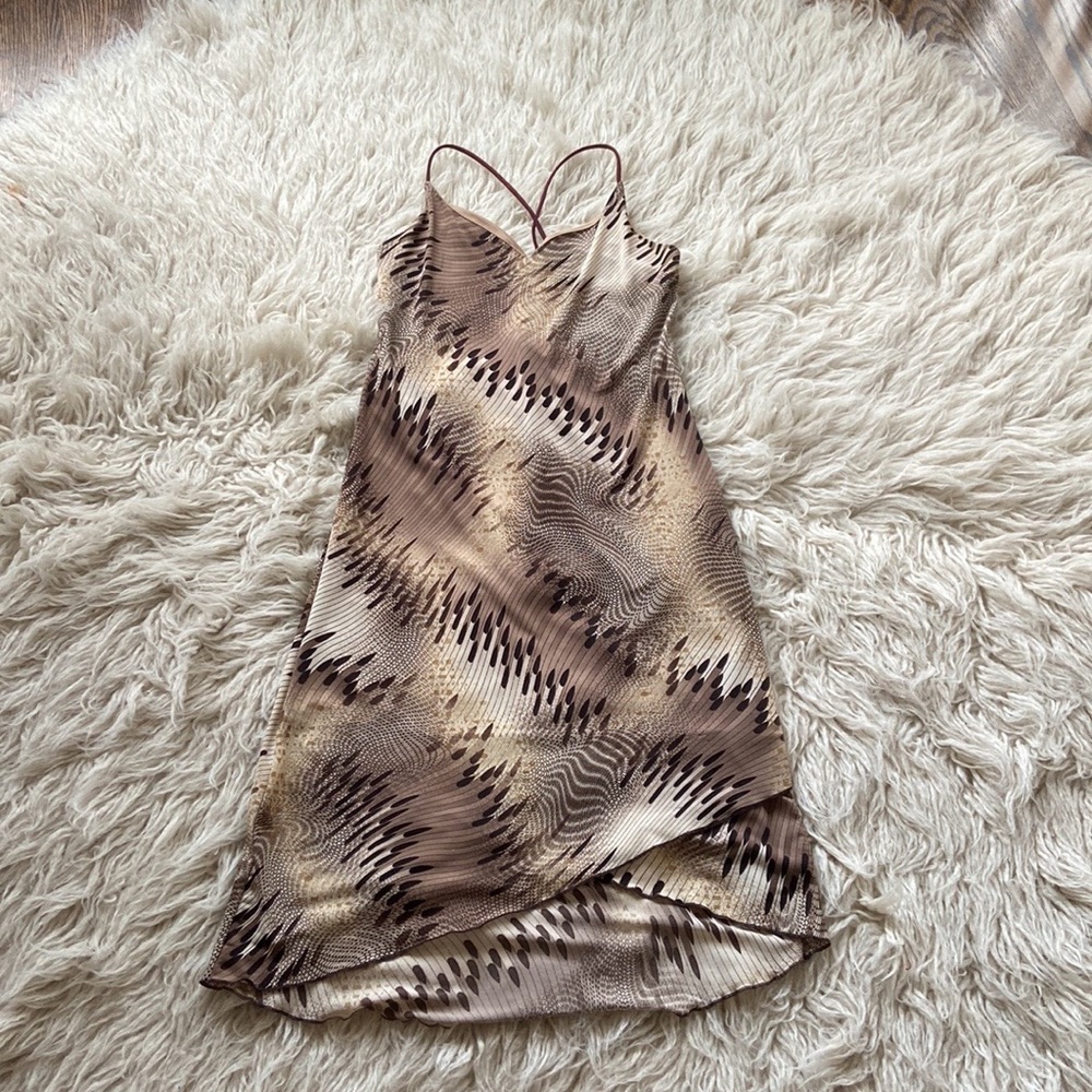 Woman midi brown dress size medium - Picture 6 of 8